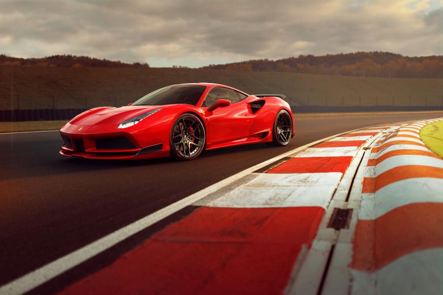  Ferrari 488 GTB N-Largo by Novitec Rosso 2017 года  (фото 3 из 23)